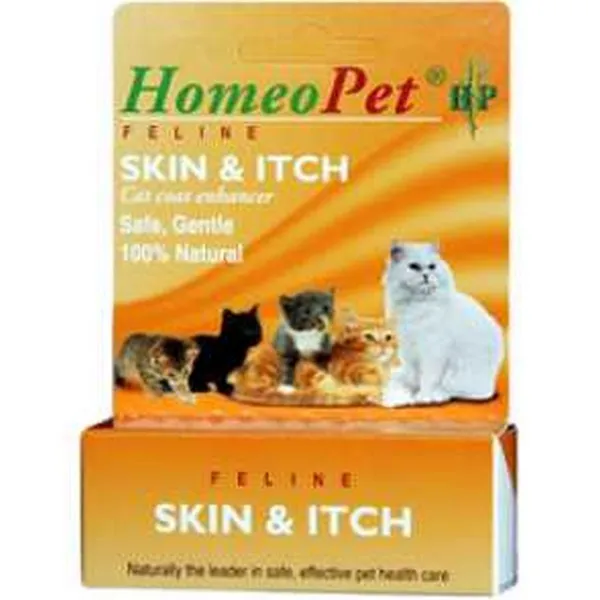 15 mL Homeopet Feline Skin & Itch - Healing/First Aid